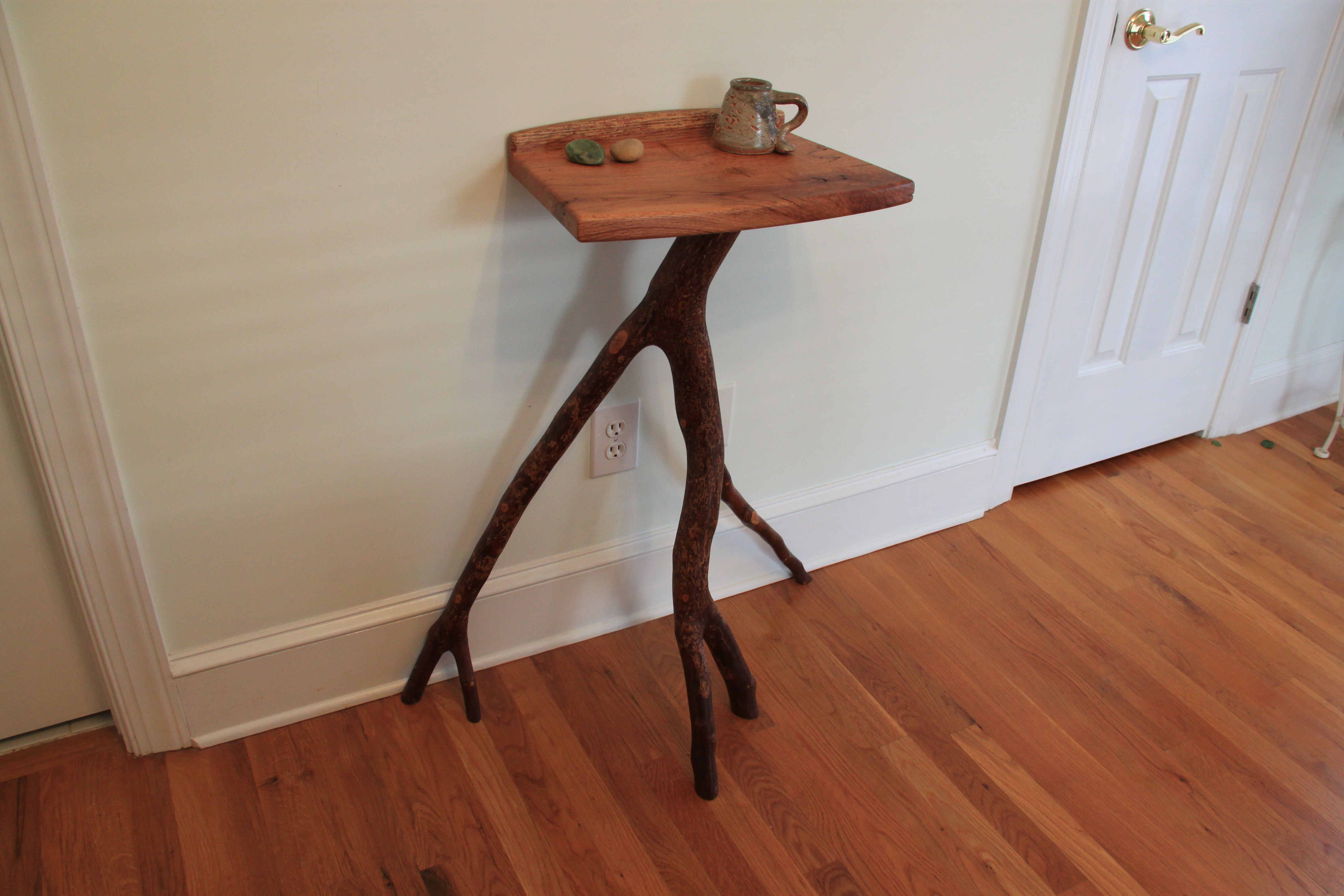 Buy Custom Made Natural Entryway Side Table, made to order from Eric