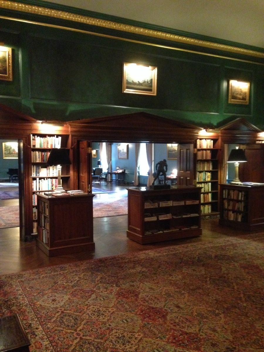 Custom Racquet And Tennis Club Library New Entrance by Klaus Woodworks