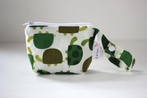 Custom Made Gusseted Messy Bag Set (Snack Bags) - Turtles