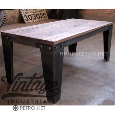 Custom Made Bolted Coffee Table