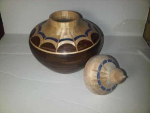 Custom Made Small Inlay Lidded Container