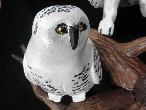 Custom Made Snowy Owl Sculpture