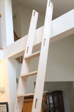 Custom Made Maple Loft Ladder And Wardrobe