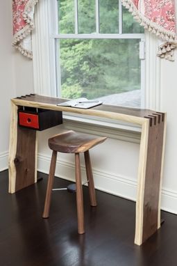 Custom Made Cascade Walnut Writing Desk