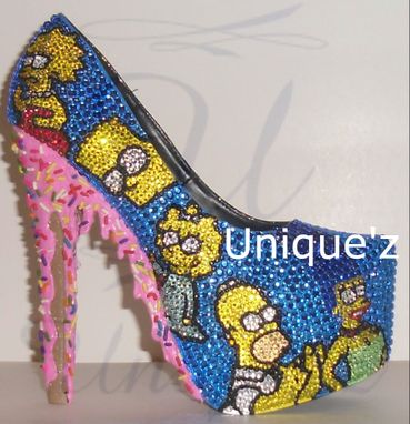 Custom Made The Simpsons Heels