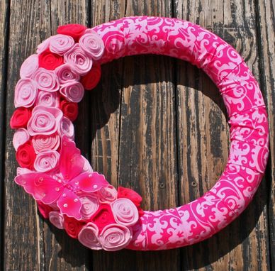 Custom Made Pink Kid's Wreath