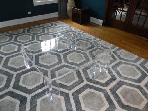 Custom Made Coffee Table - Slab Style Up To 1.5 Thick Acrylic