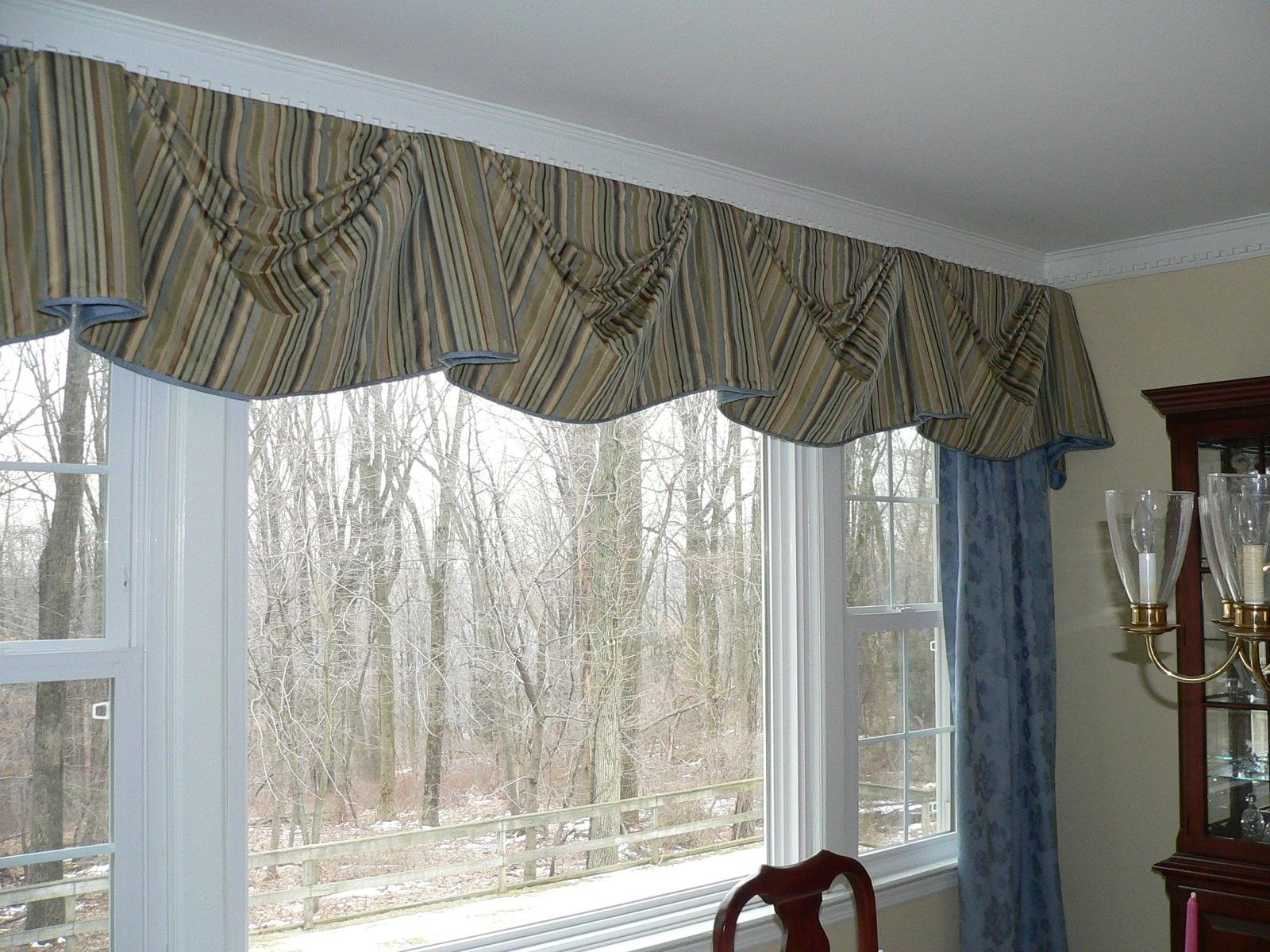 Custom Made Elegant Board Mounted Swags by Caty's Cribs