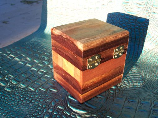 Custom Made Trinket Box In Repurposed Barn Wood