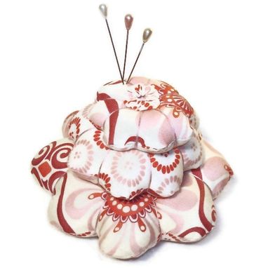 Custom Made Tiered Flower Shape Pincushion