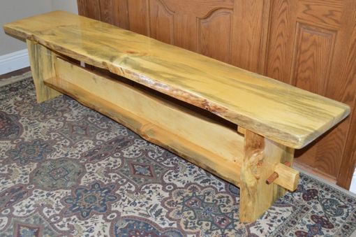 Custom Made Pine Bench