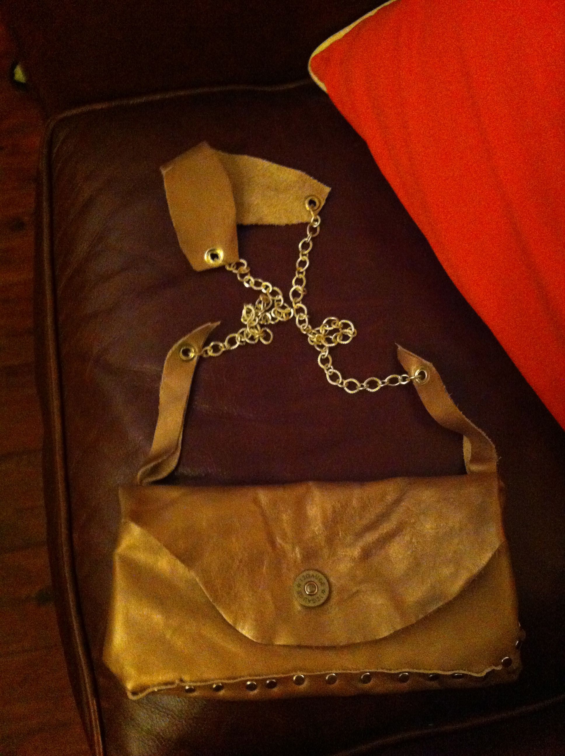 Hand Made Leather Purse by Sabbatical Arts