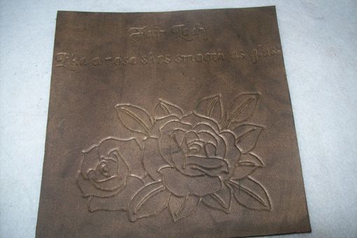 Custom Made Leather Tiles