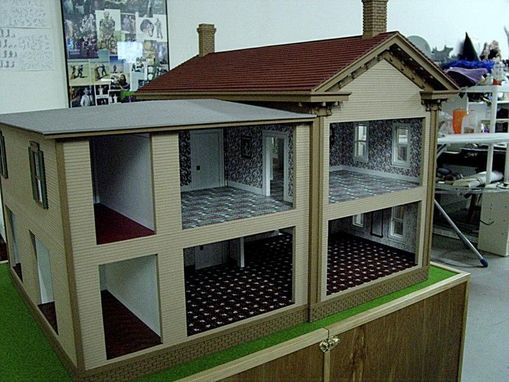 Custom Made Abe Lincoln House Minature