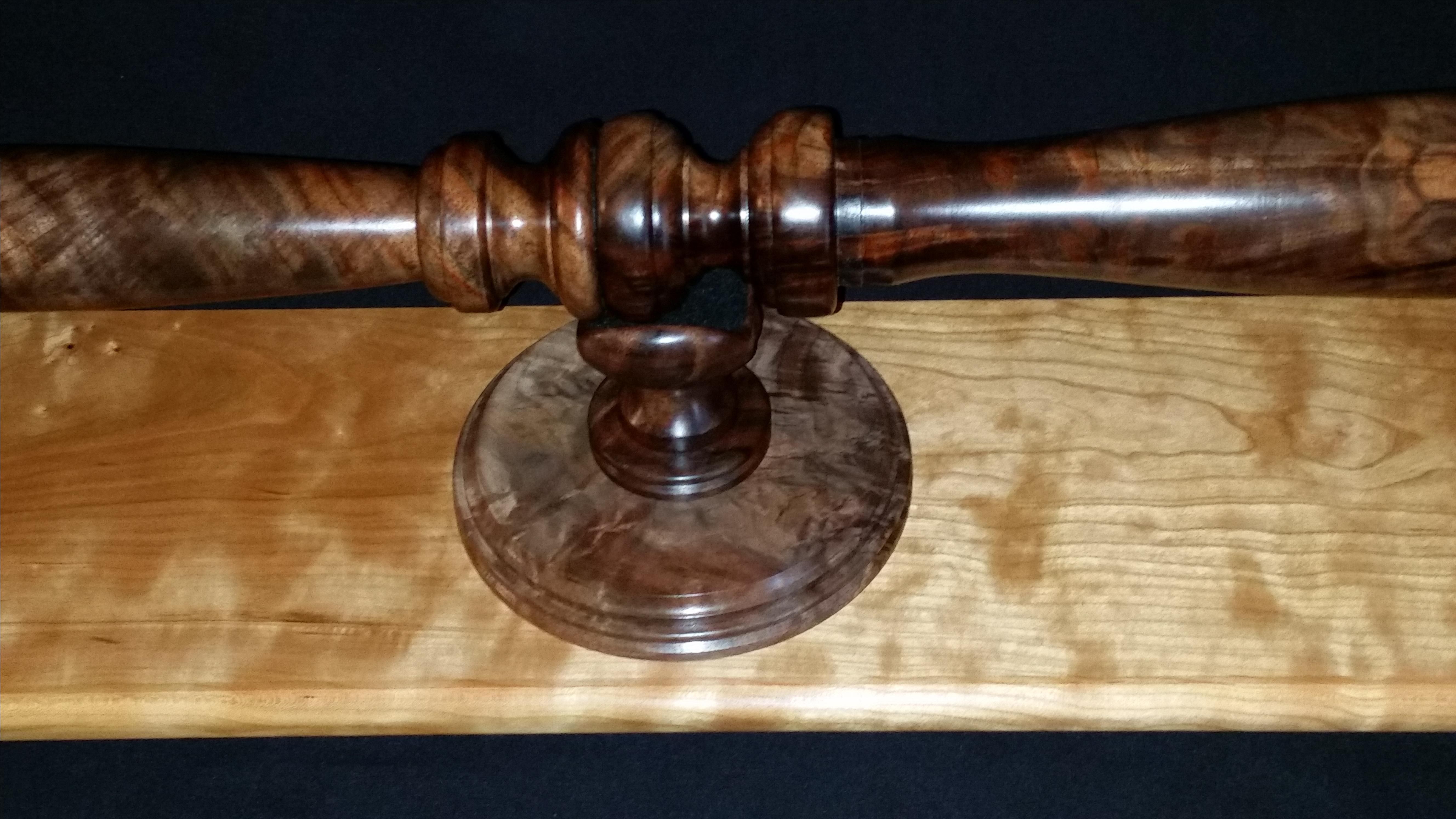 Handmade The Gavel As Art by Vineyard Woodworking