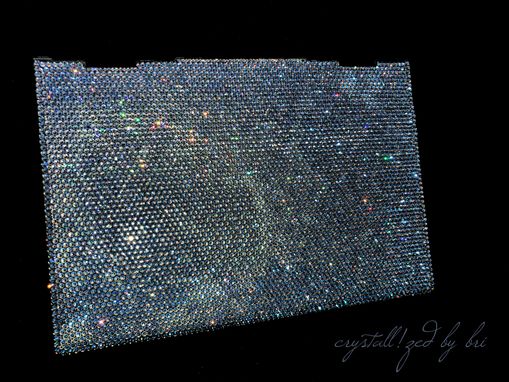 Custom Made 16" Hp Crystallized Laptop Case Microsoft Tech Bling European  Crystals Bedazzled