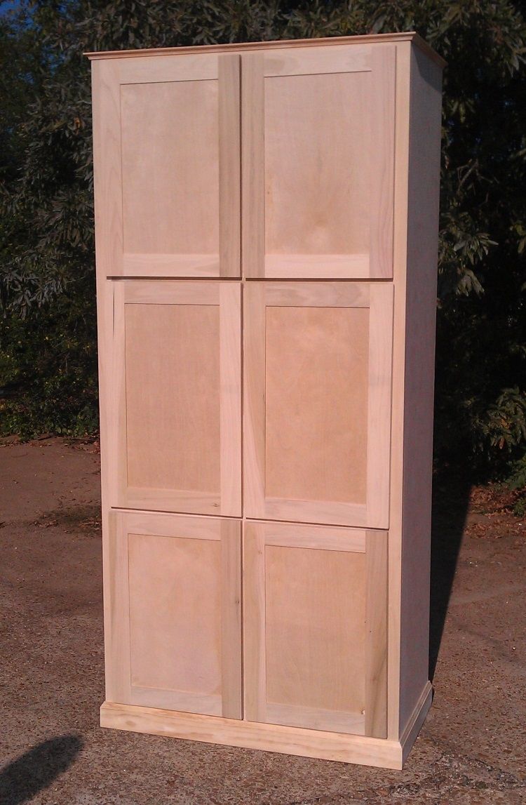 Custom Made Freestanding Pantry by Ambassador Woodcrafts