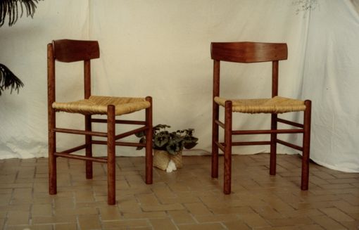 Custom Made Bubinga Table + Chairs.
