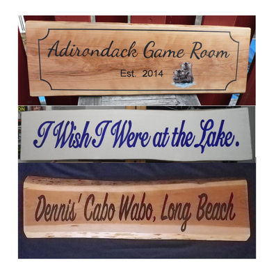 Custom Made Custom Name Sign, Wooden Plaques, Wedding Signs, Family Name Sign, Business Logo On Wood, Signs