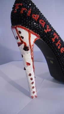 Custom Made Friday The 13th Heels ( 3d Jason Pumps)