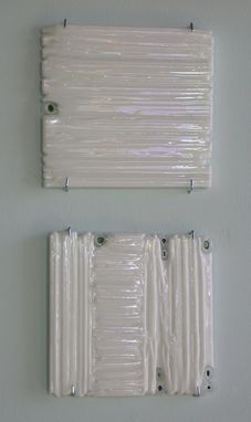 Custom Made Fused Glass Panels, Linear Series