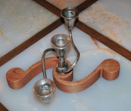 Custom Made Custom Candlestick Holder