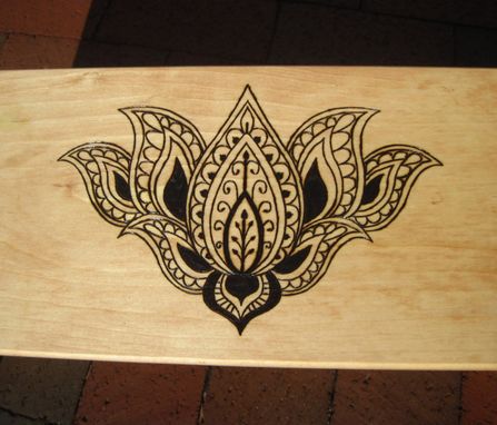 Custom Made Eastern Lotus Meditation Bench