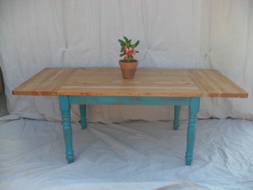 Custom Made Reclaimed Wood Farmhouse Dining Table