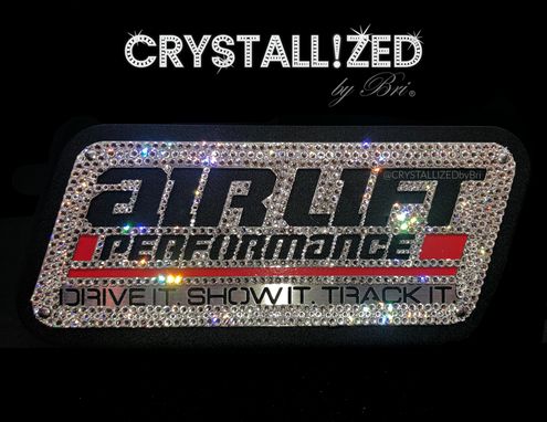 Custom Made Crystallized Air Lift Performance Wheel Stand Car Bling Genuine European Crystals Bedazzled
