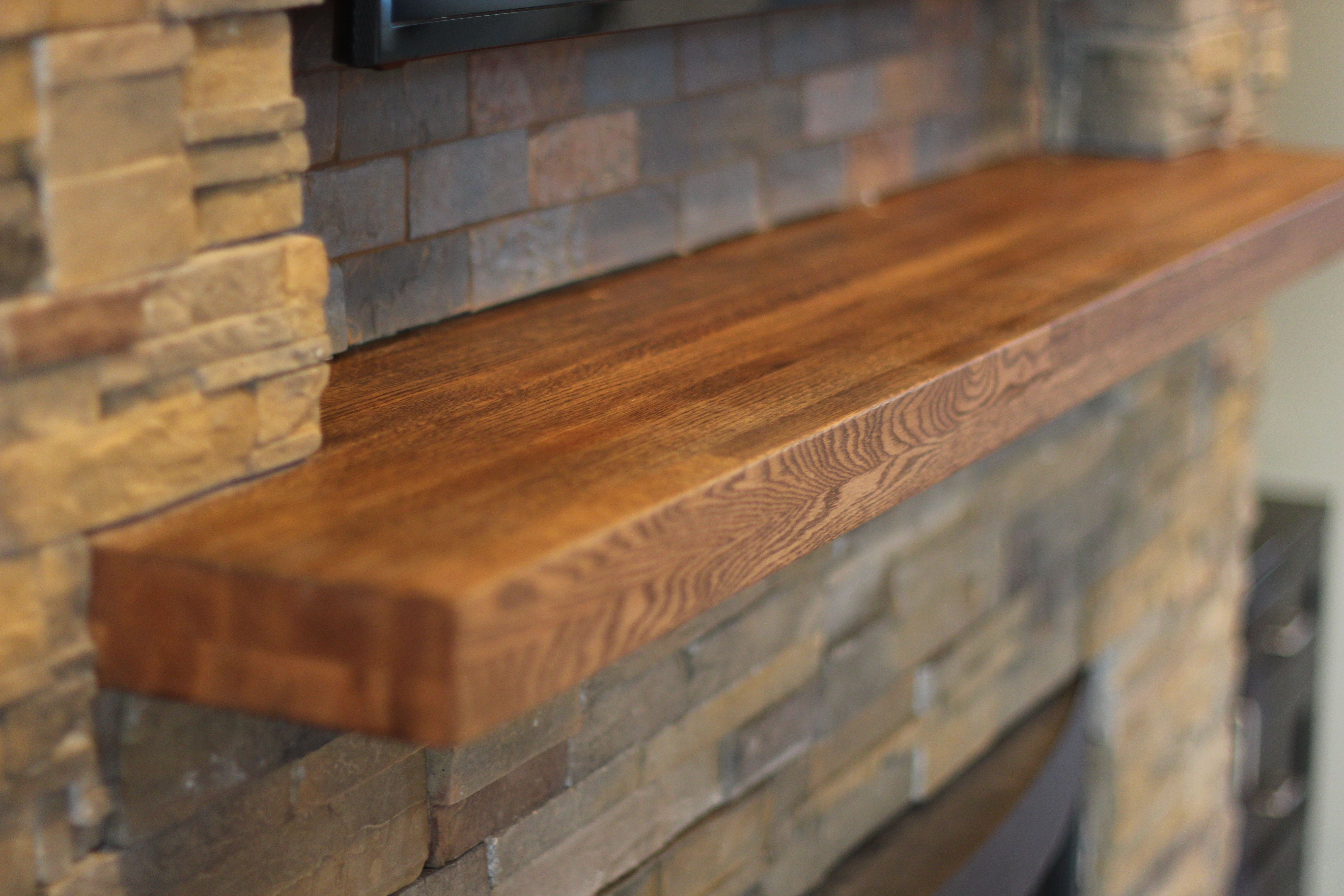 Hand Crafted Reclaimed Wood Mantel By Defiance Hardwood