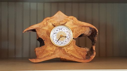 Custom Made Burl Clock