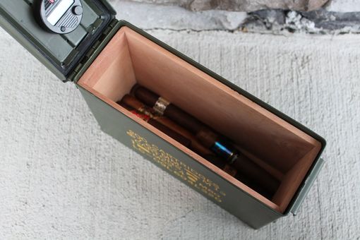 Custom Made The 30 Ammodor Ammo Can Tactical Cigar Humidor