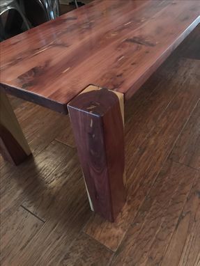 Custom Made Texas Cedar Coffee Table