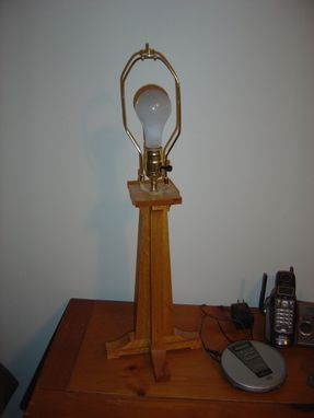Custom Made Craftsman Style Lamp