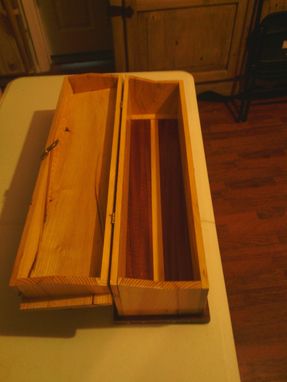 Custom Made Solid Wooden Storage Box With Multiple Inlay Designs