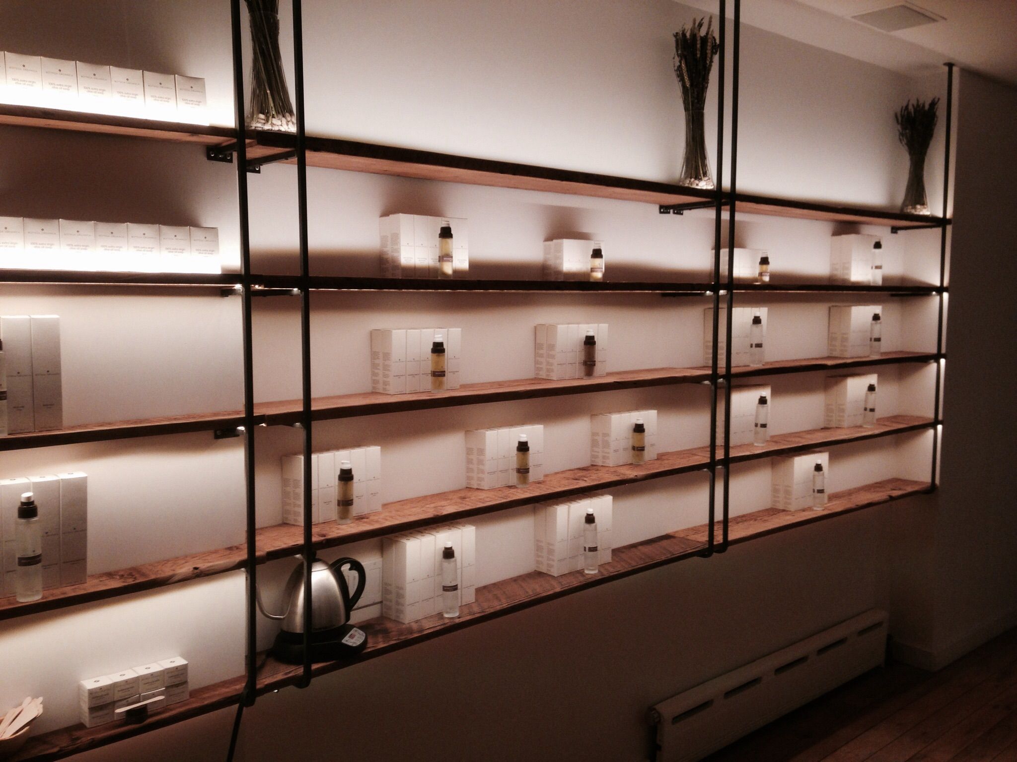 Buy Custom Ceiling Hung Lite Shelving Unit, made to order from