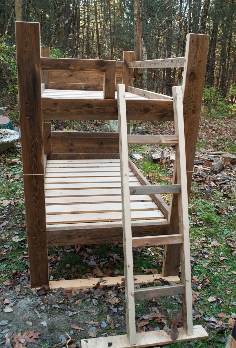 Hand Crafted Reclaimed Bunk Bed by Greene Pepper Woodworking ...