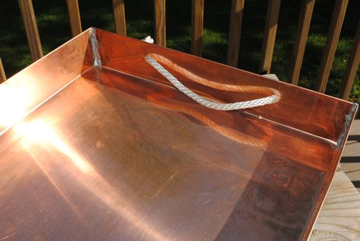 Custom Made Copper Planter Tray