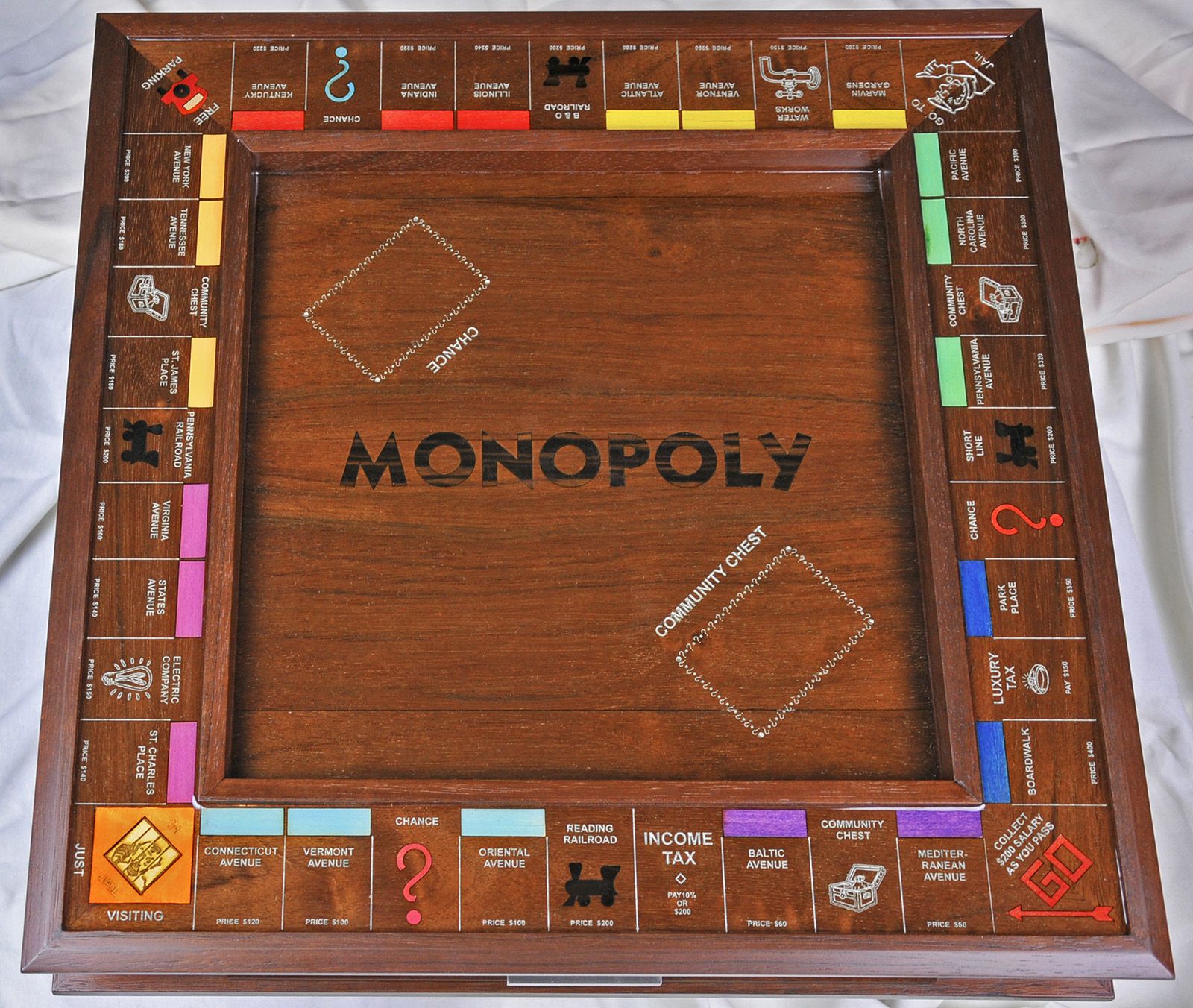 Hand Crafted Board Game by Fidelis Woodworks | CustomMade.com