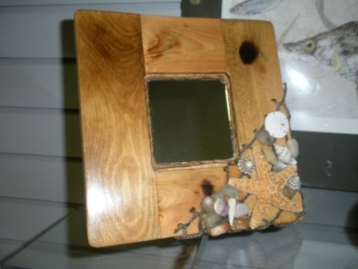 Custom Made Nautical Framed Mirror