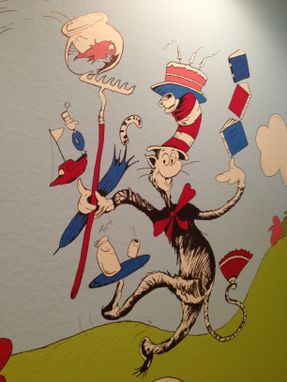 Custom Made Dr. Seuss Mural