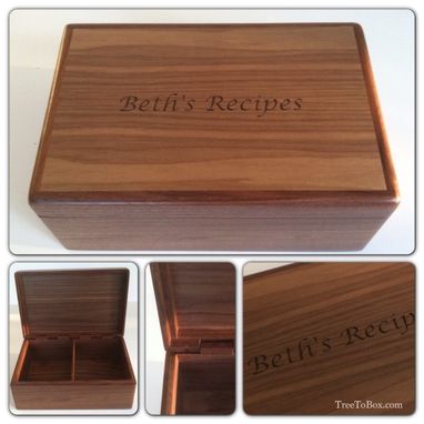 Custom Made Recipe Boxes