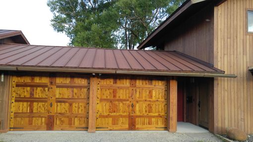 Handmade Solid Western Red Cedar Garage Doors By Allamerican