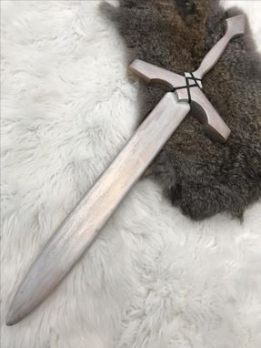 Custom Made Oak Play Sword - Medium