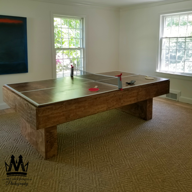 Custom Made Pool Table With Ping Pong Top !