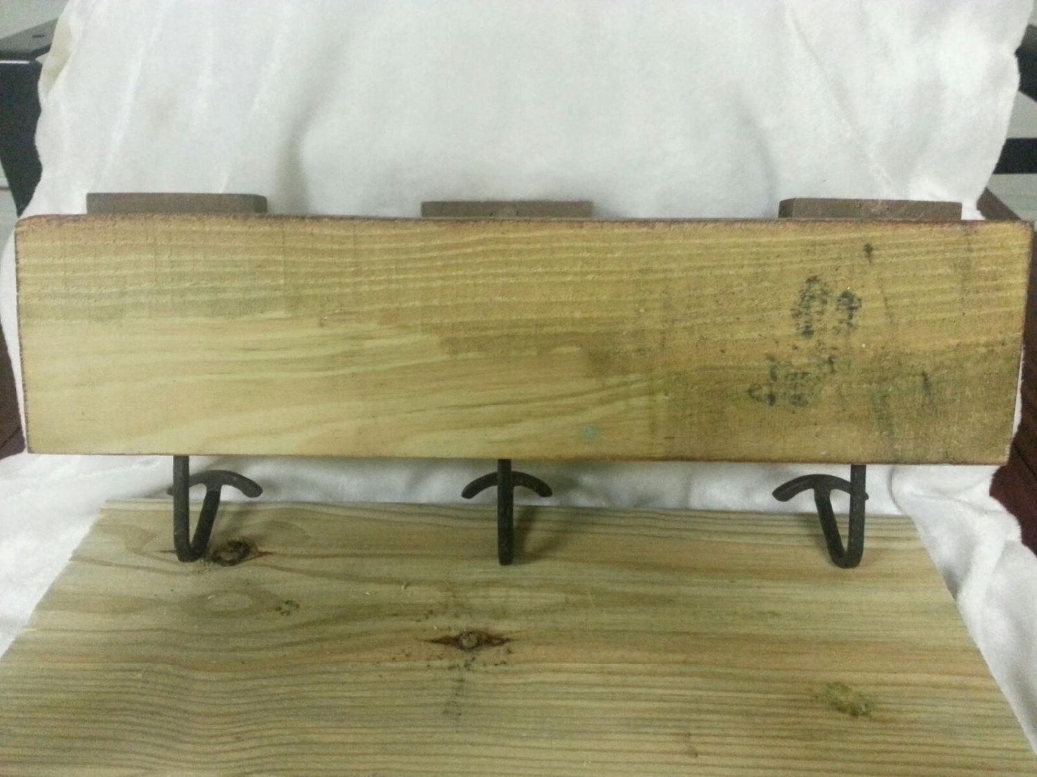 Hand Made Handmade Hanging Wall Plaque Or Jewelry Hanger With Letters