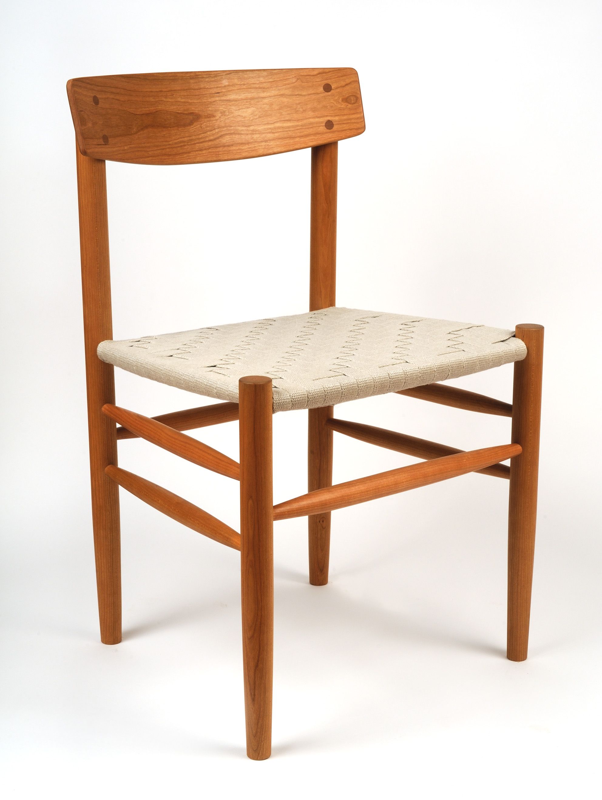 Buy Handmade Low Back Dining Chair, made to order from M. Jury