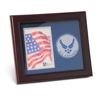 Custom Made Us Air Force Medallion Portrait Picture 4 Inch X 6 Inch