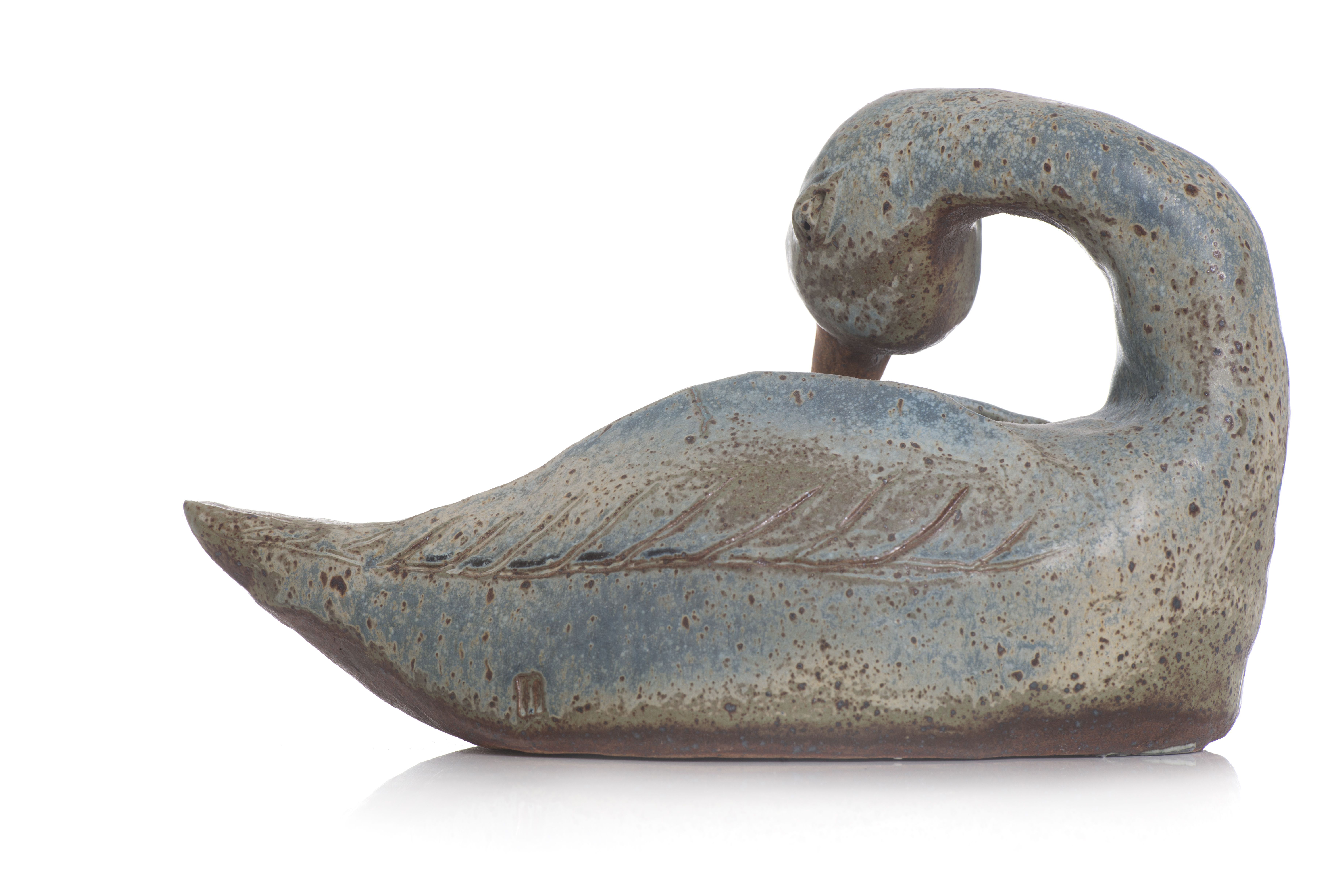 Buy Custom Sculpted Ceramic Swans, made to order from Loose Dragons