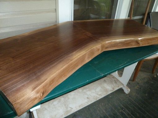 Custom Made Slab Walnut Wood Counter Top